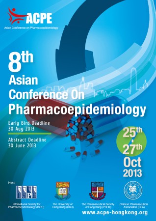 第8屆亞洲藥物流行病學會議現正接受報名